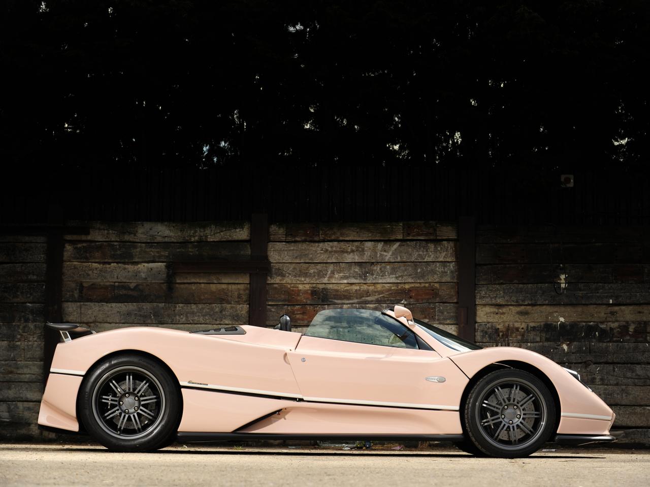 обои Pagani Zonda C12 S 7.3 Roadster 2002 бочина фото