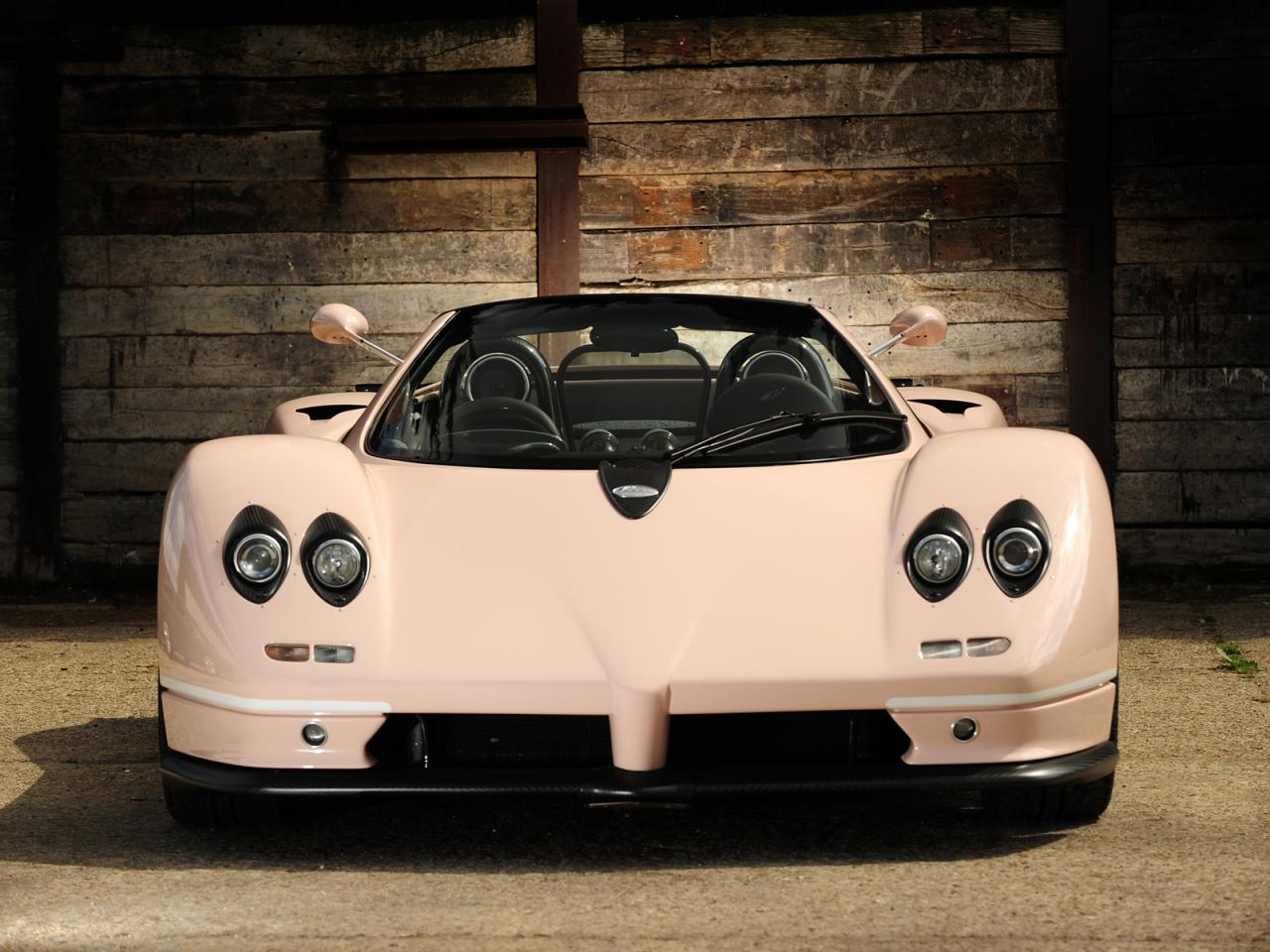 обои Pagani Zonda C12 S 7.3 Roadster 2002 перед фото