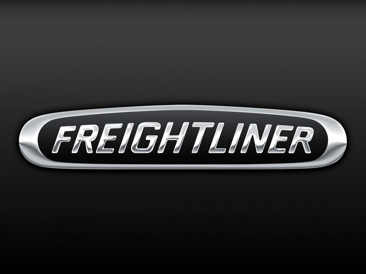 обои Freightliner черный лого фото