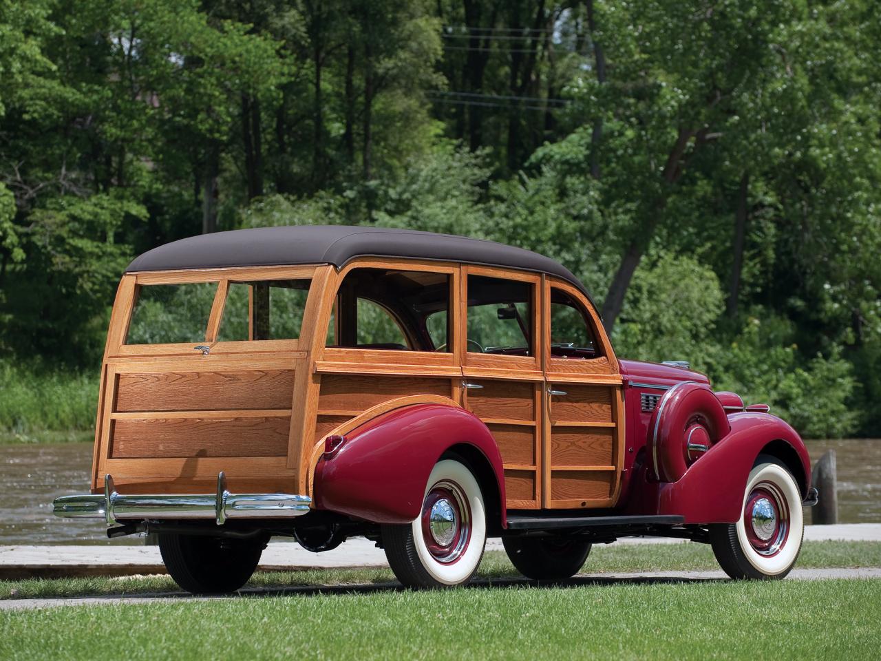 обои Buick Century Estate by Wildanger 1938 зад фото