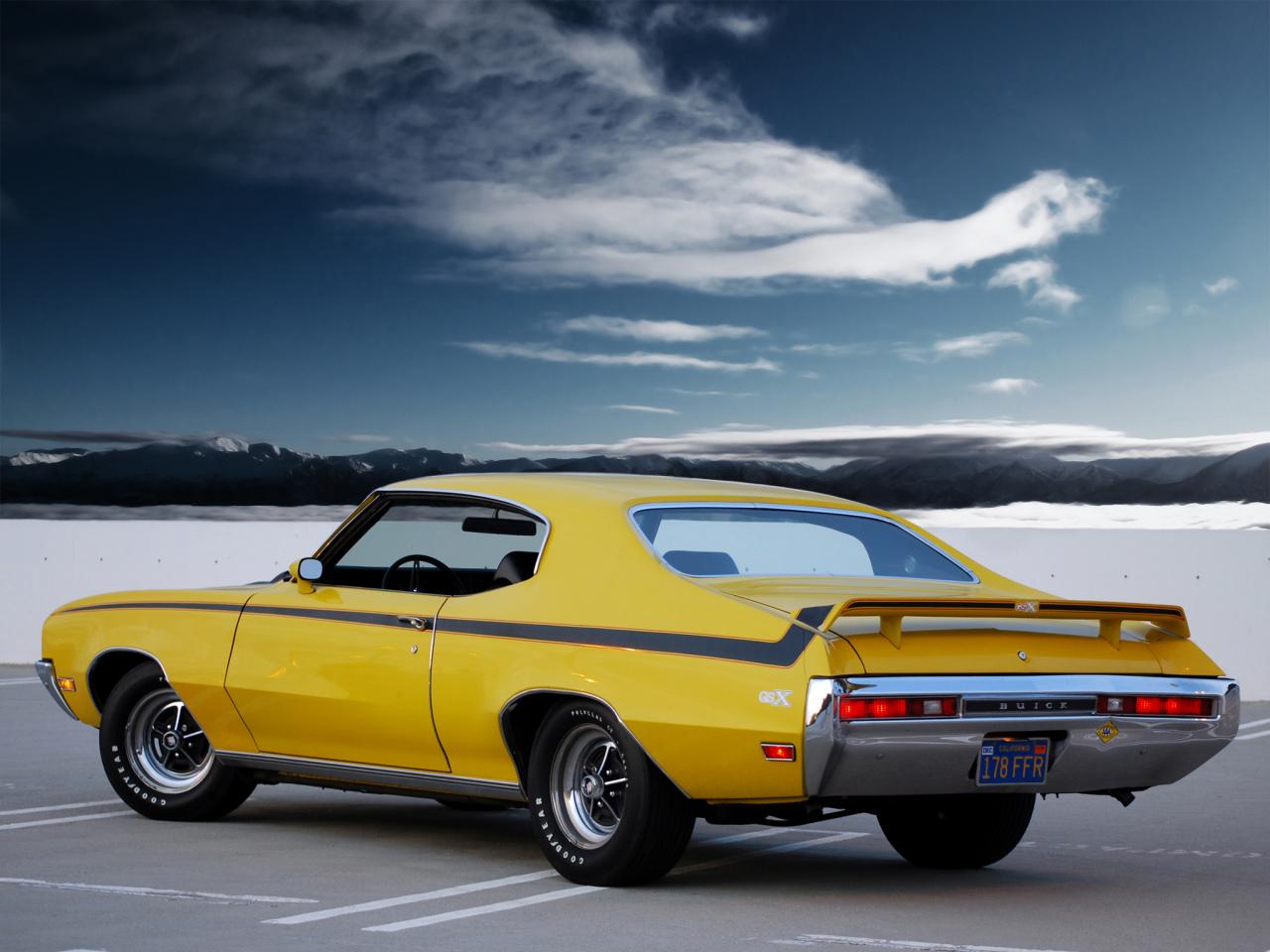 обои Buick GSX 1970 зад фото