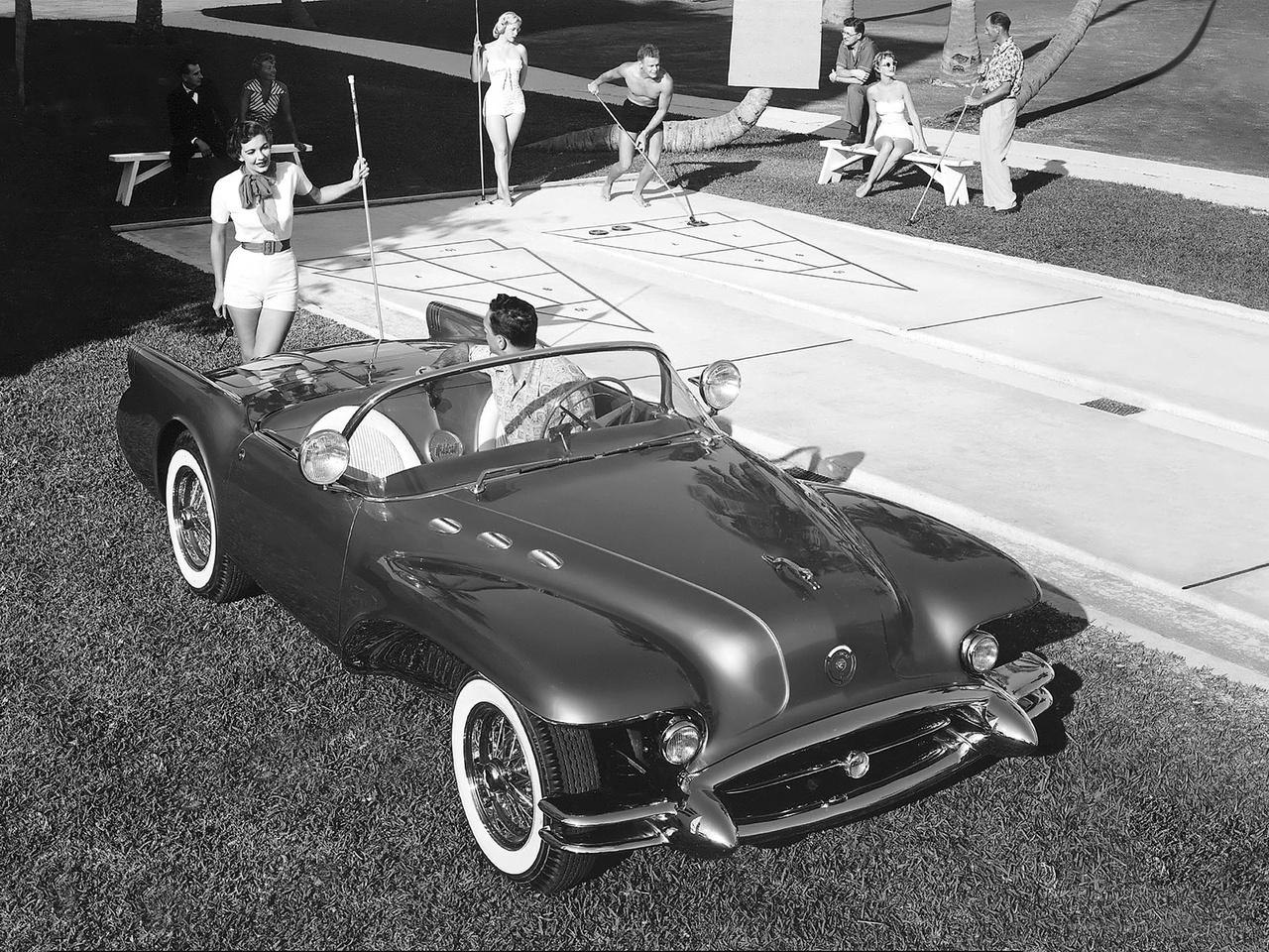 обои Buick Wildcat II Concept Car 1954 перед фото