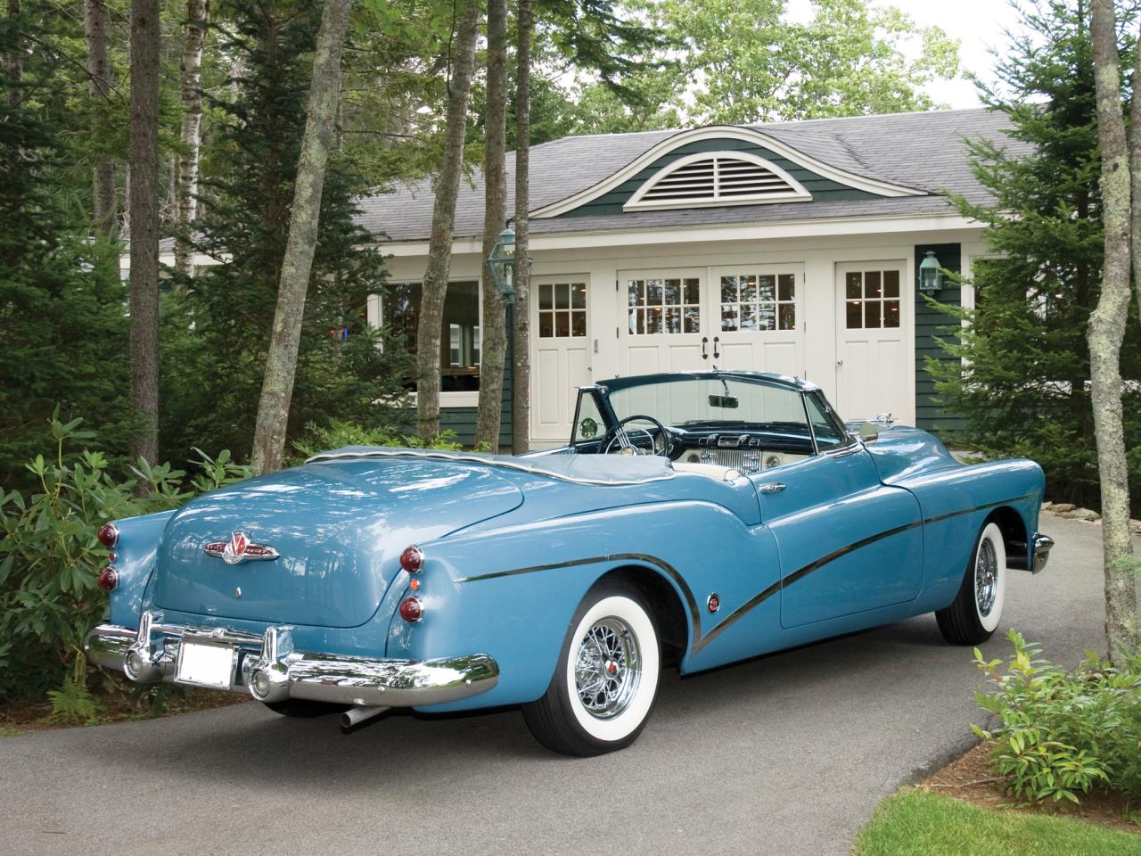 обои Buick Skylark 1953 зад фото