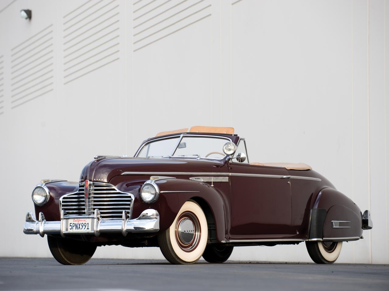 обои Buick Super Convertible Coupe (56C) 1941 перед фото