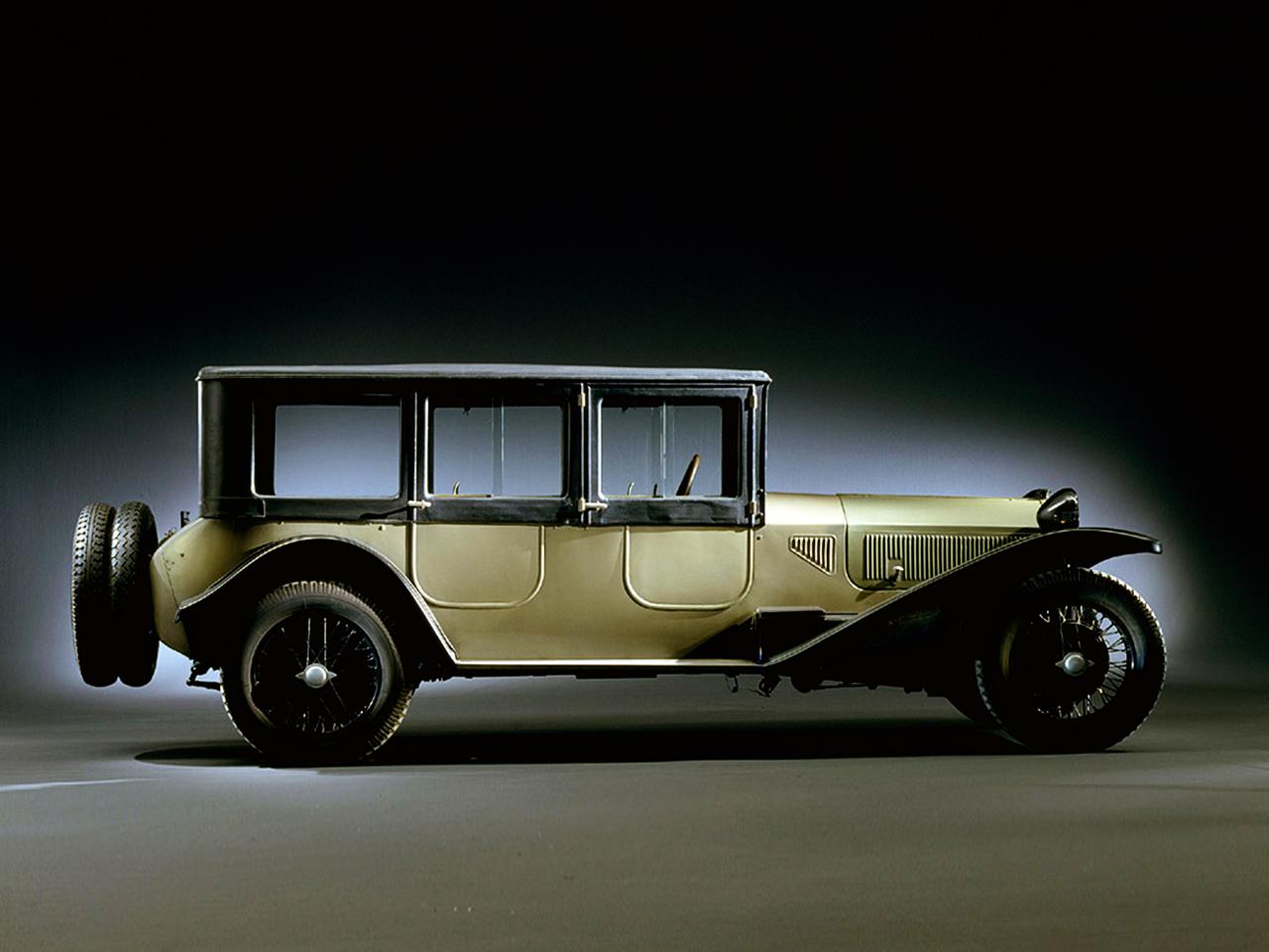 обои Lancia Lambda Torpedo (Series 4) 1922 сбоку фото