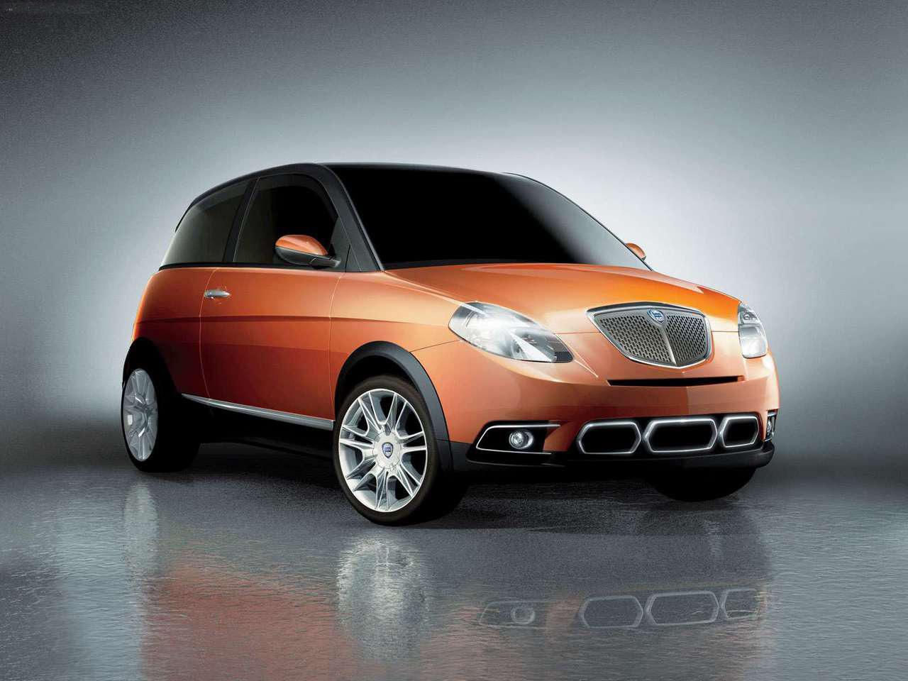 обои Lancia Ypsilon Sport Concept 2005 фары фото