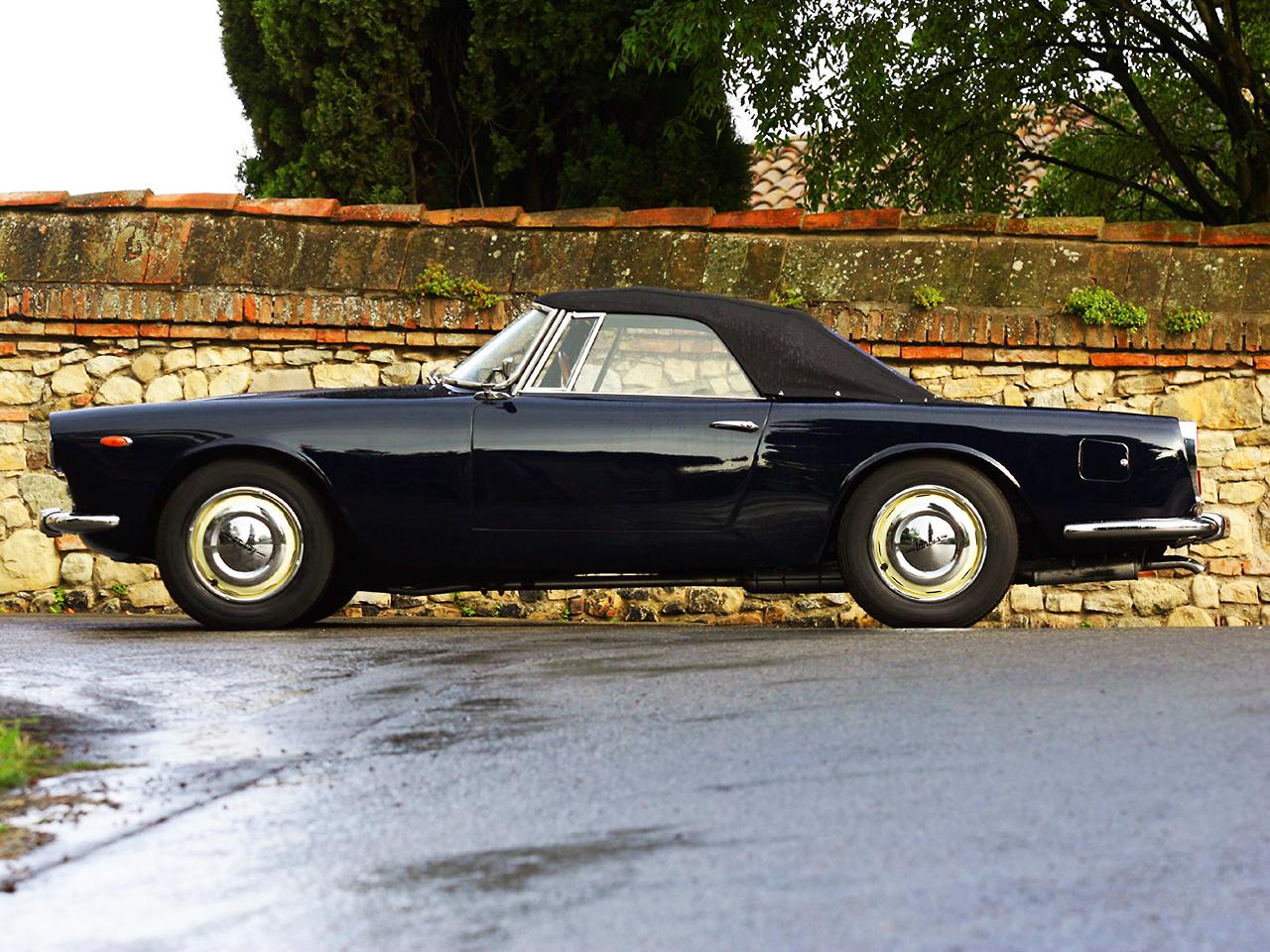 обои Lancia Flaminia Convertible 1960 стена фото