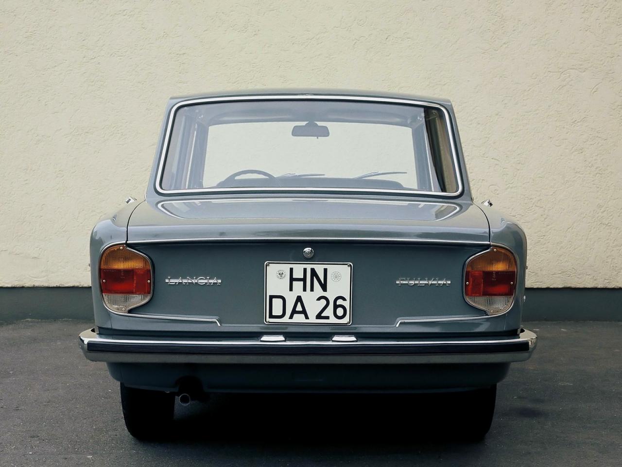 обои Lancia Fulvia (2 Serie) 1969 зад фото