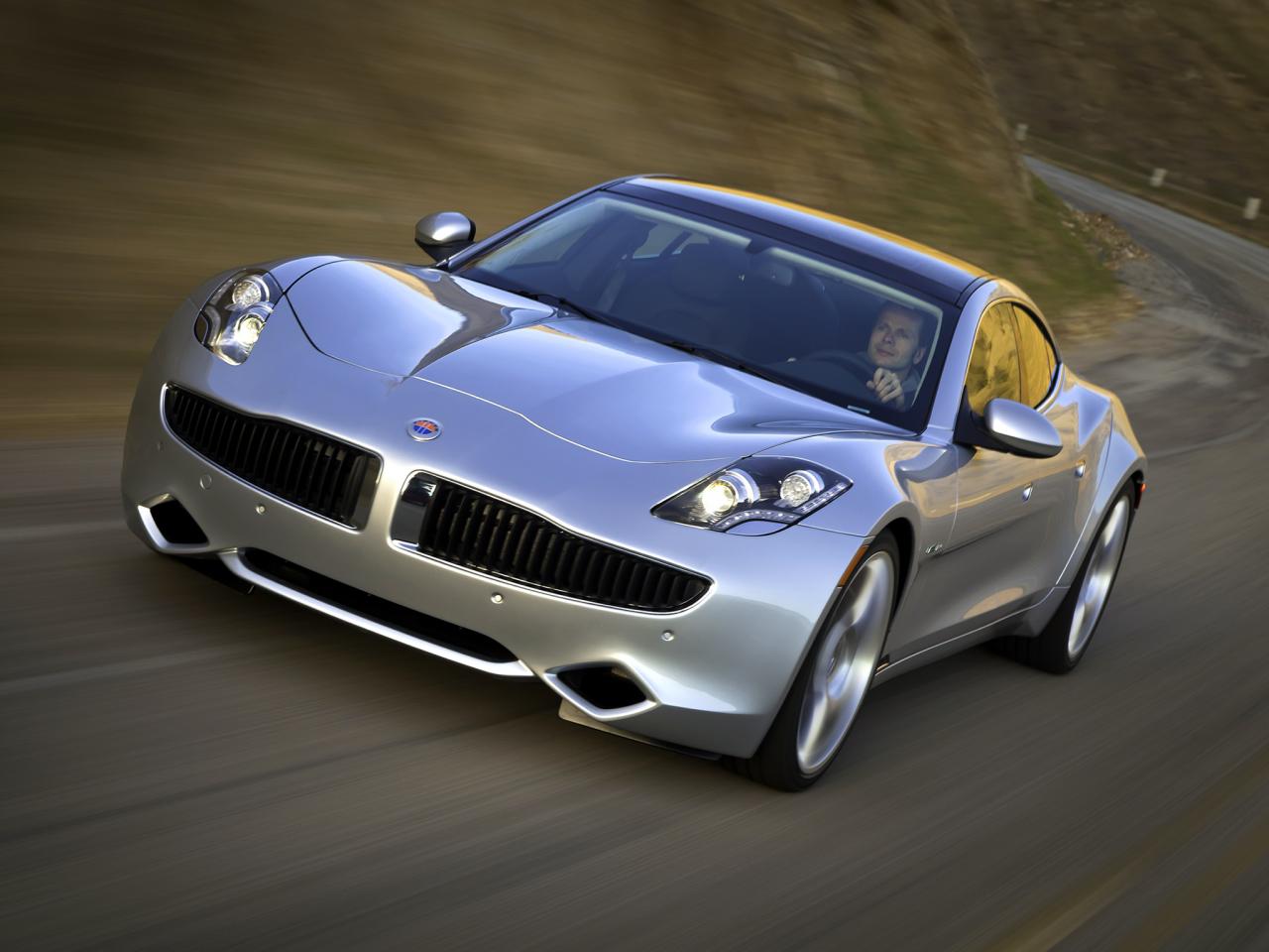 обои Fisker Karma EVer 2011 перед фото