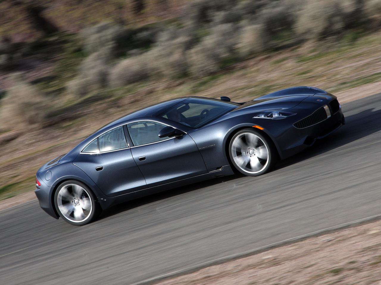 обои Fisker Karma Q-Drive 2009 бок фото