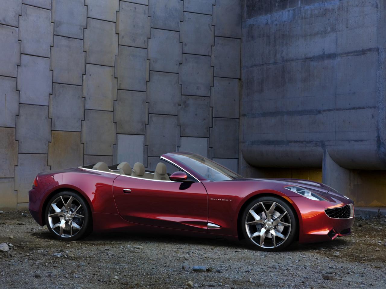 обои Fisker Karma S Concept 2009 без крыши фото