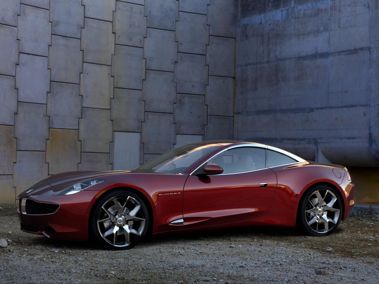 обои Fisker Karma S Concept 2009 бок фото