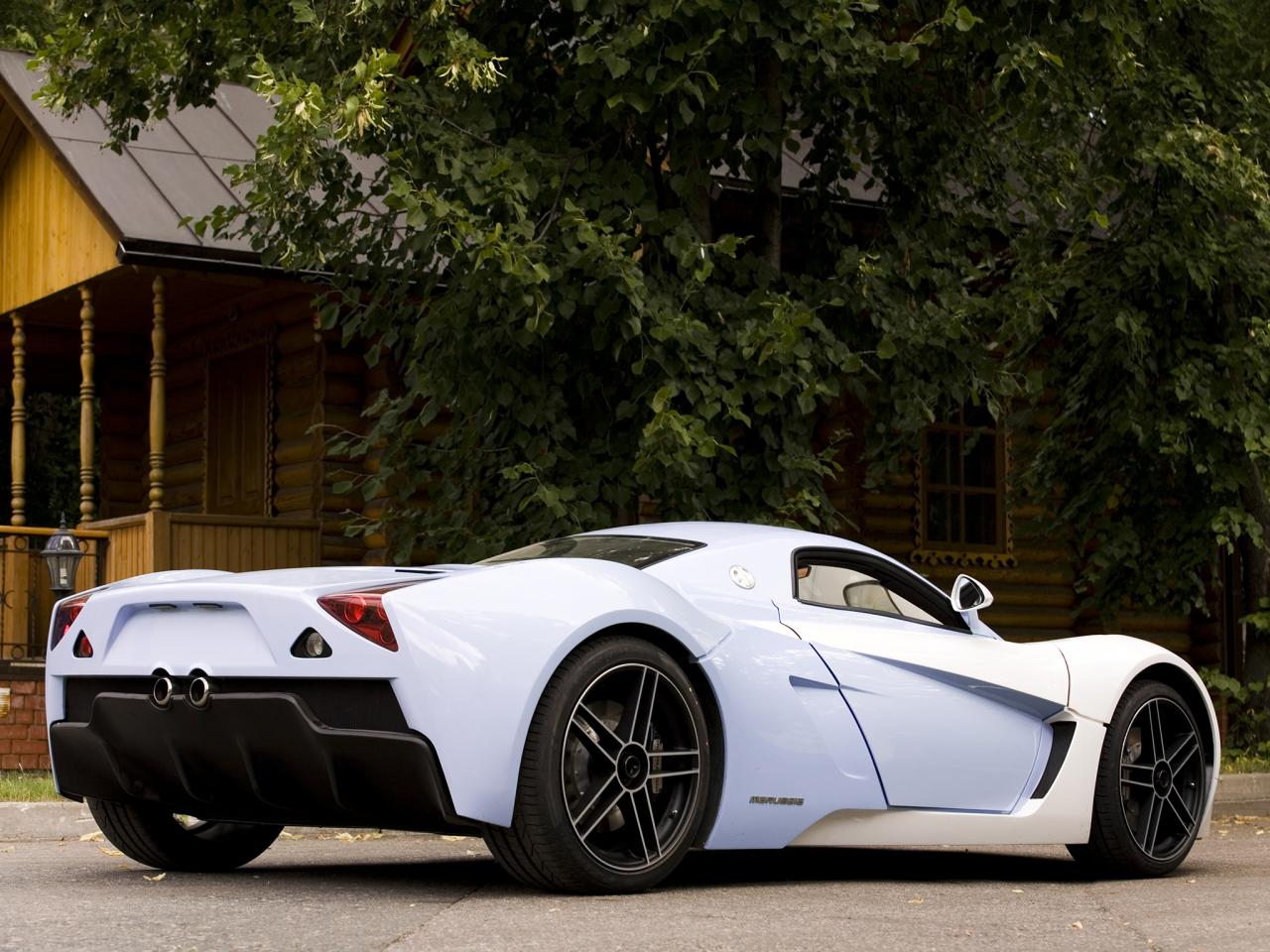 обои Marussia B1 2009 зад фото