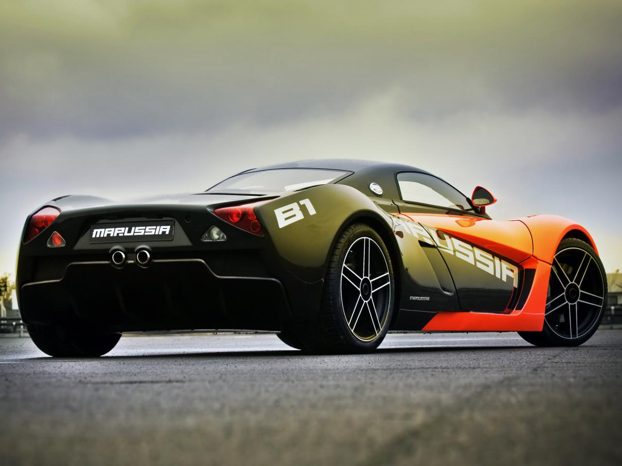 обои Marussia B1 2009 задок фото