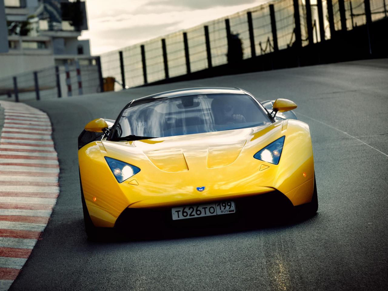 обои Marussia B1 2009 фары фото