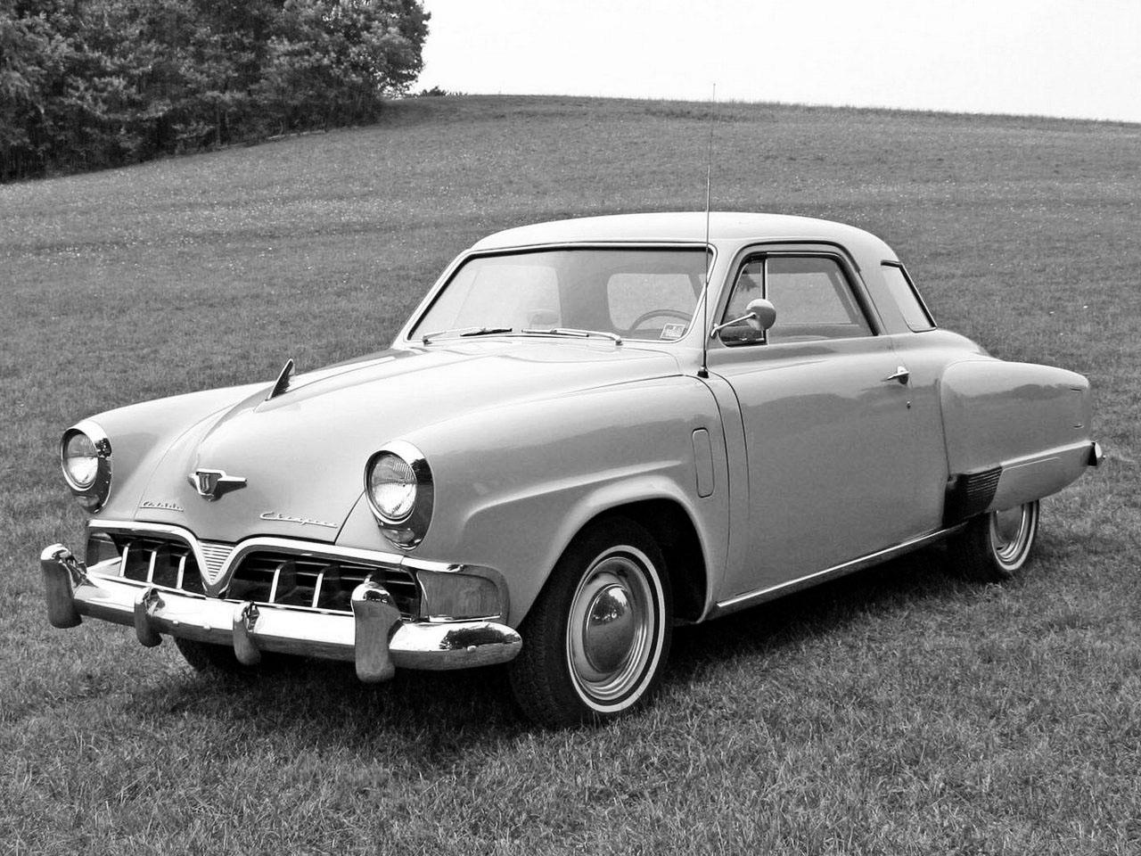 обои Studebaker Champion Starlight Coupe 1952 перед фото