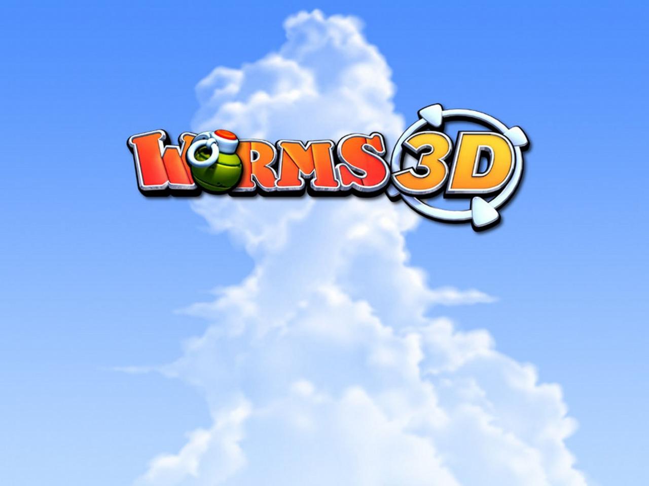 обои Worms 3D лого фото