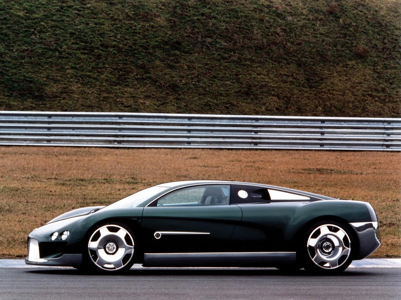 обои Bentley Hunaudieres Concept 1999 сбоку фото