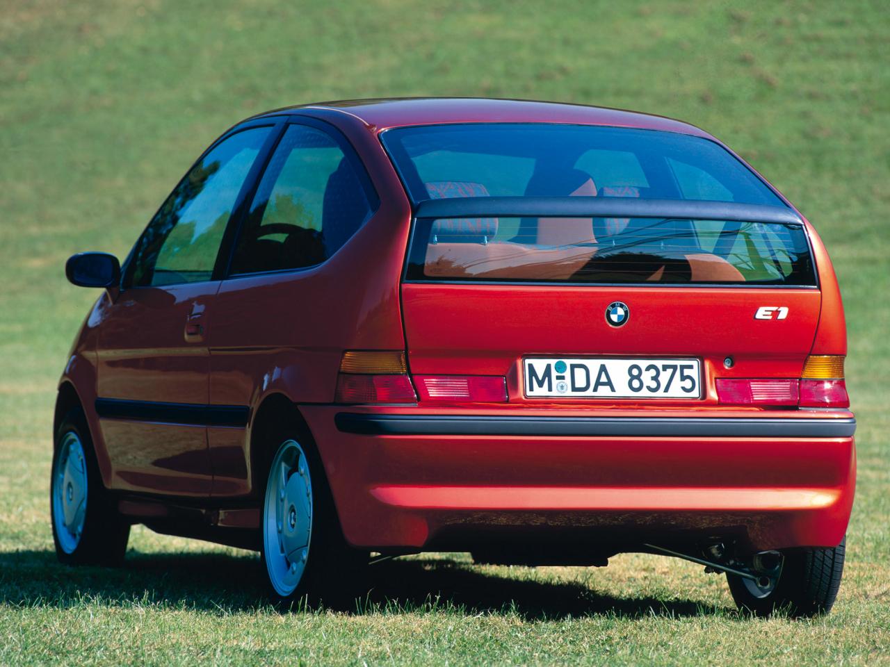 обои BMW Z11 (E1) Concept 1991 зад фото