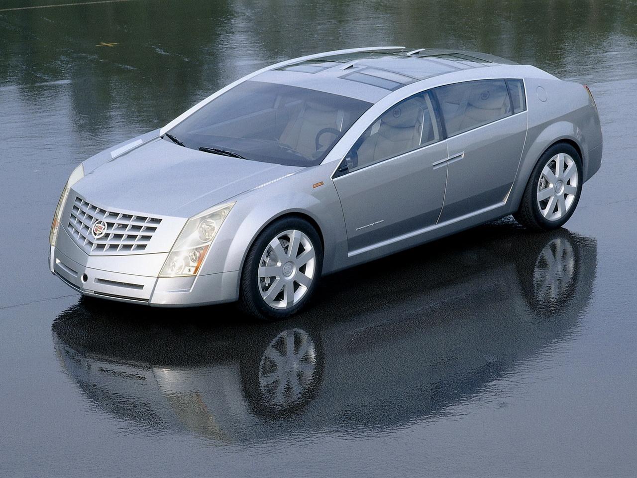 обои Cadillac Imaj Concept 2000 боком фото