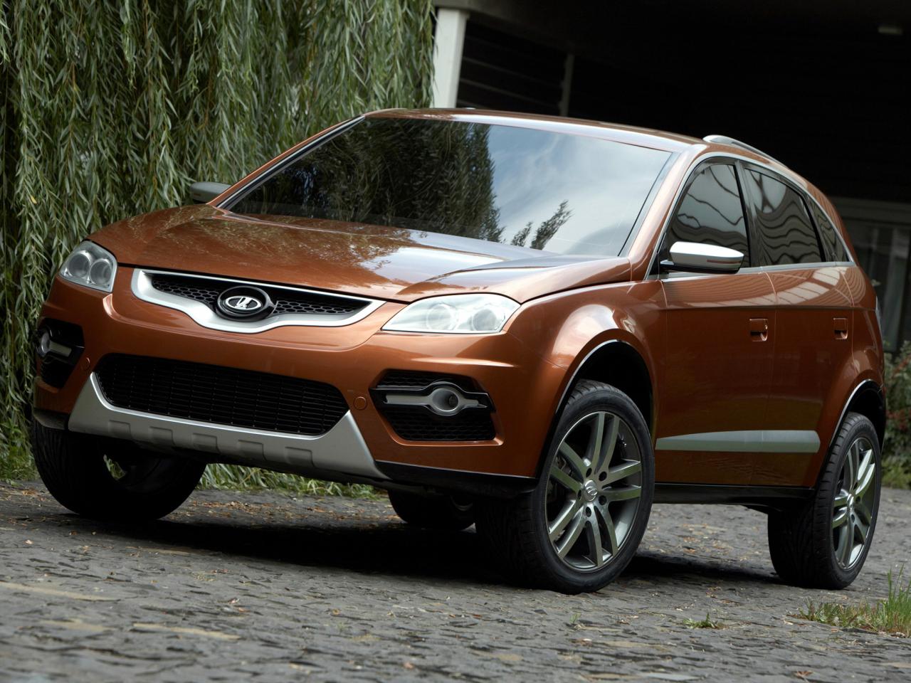 обои Lada C-Cross Concept 2008 спереди фото