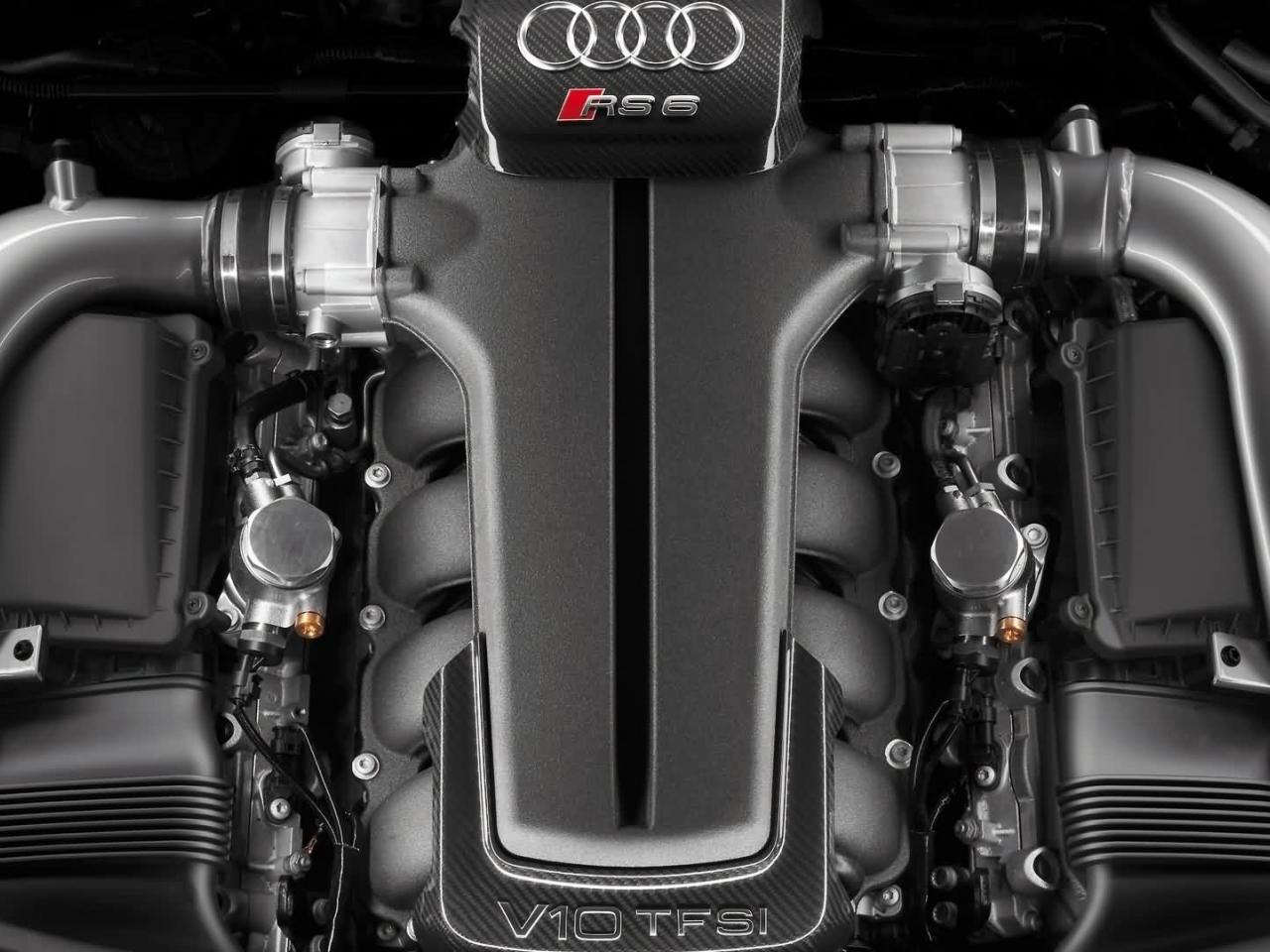 обои Двигатель Audi V10 фото