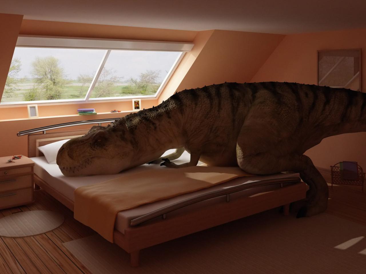 обои Динозавр отдыхает фото