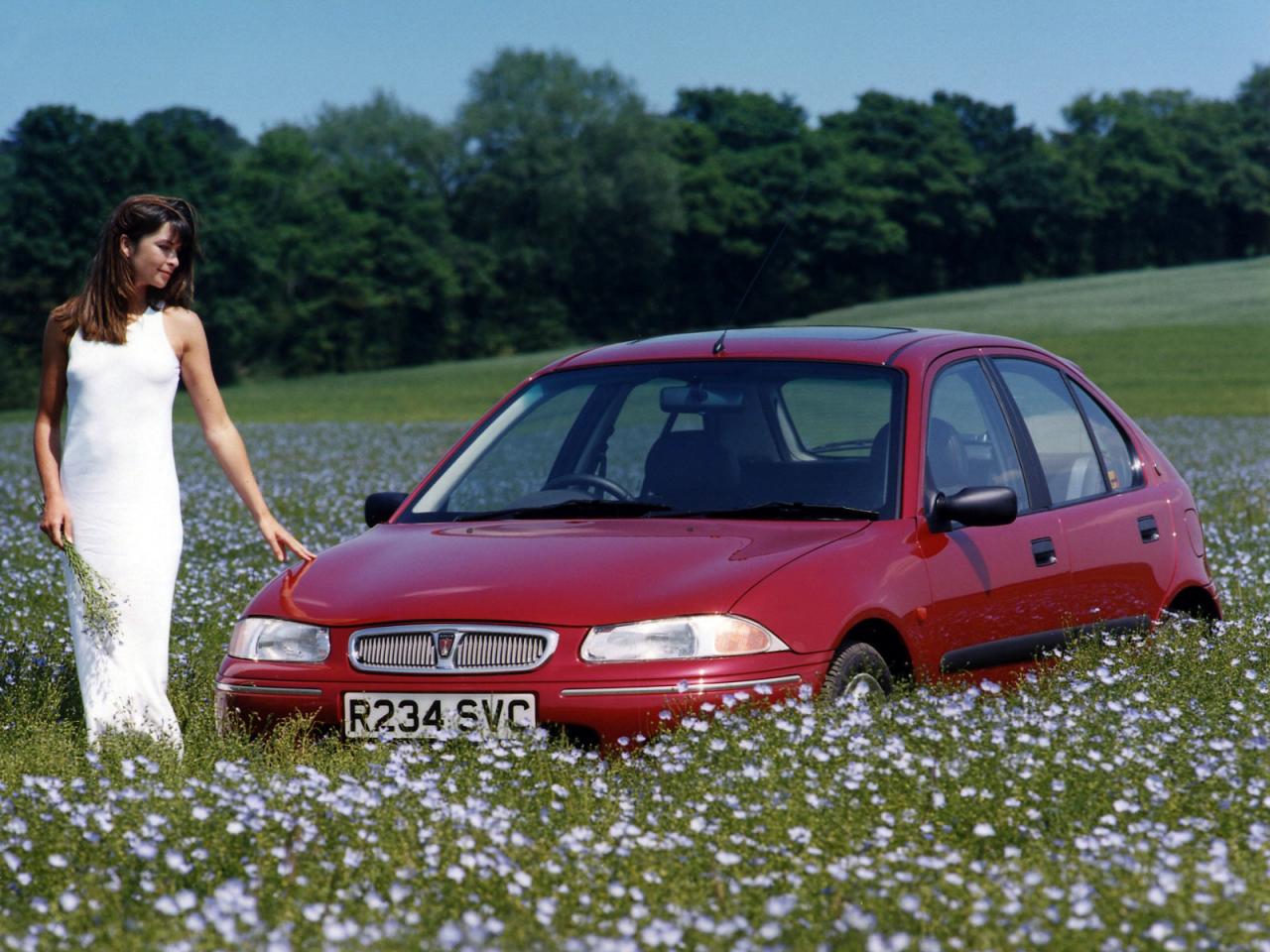 обои Rover 200 5-door (R3) 1995 поле фото