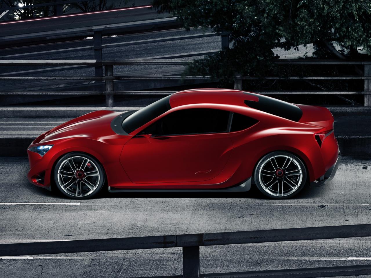 обои Scion FR-S Concept 2011 на дороге фото