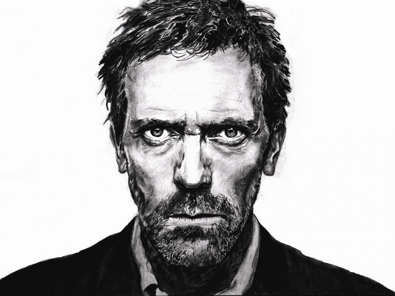 обои Hugh laurie портрет актера фото