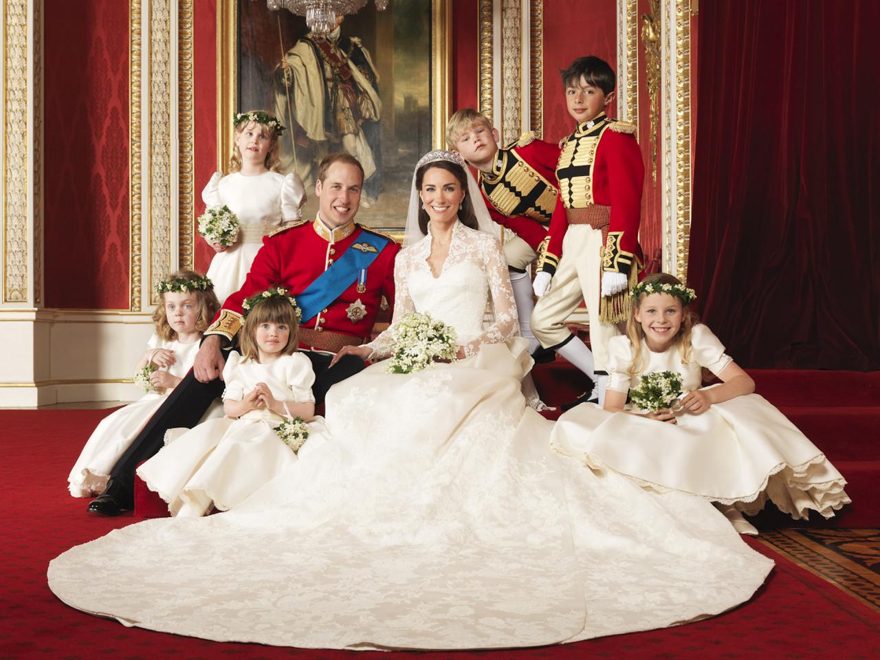обои Свадьба принца уэльского и кетрин миддлтон фото