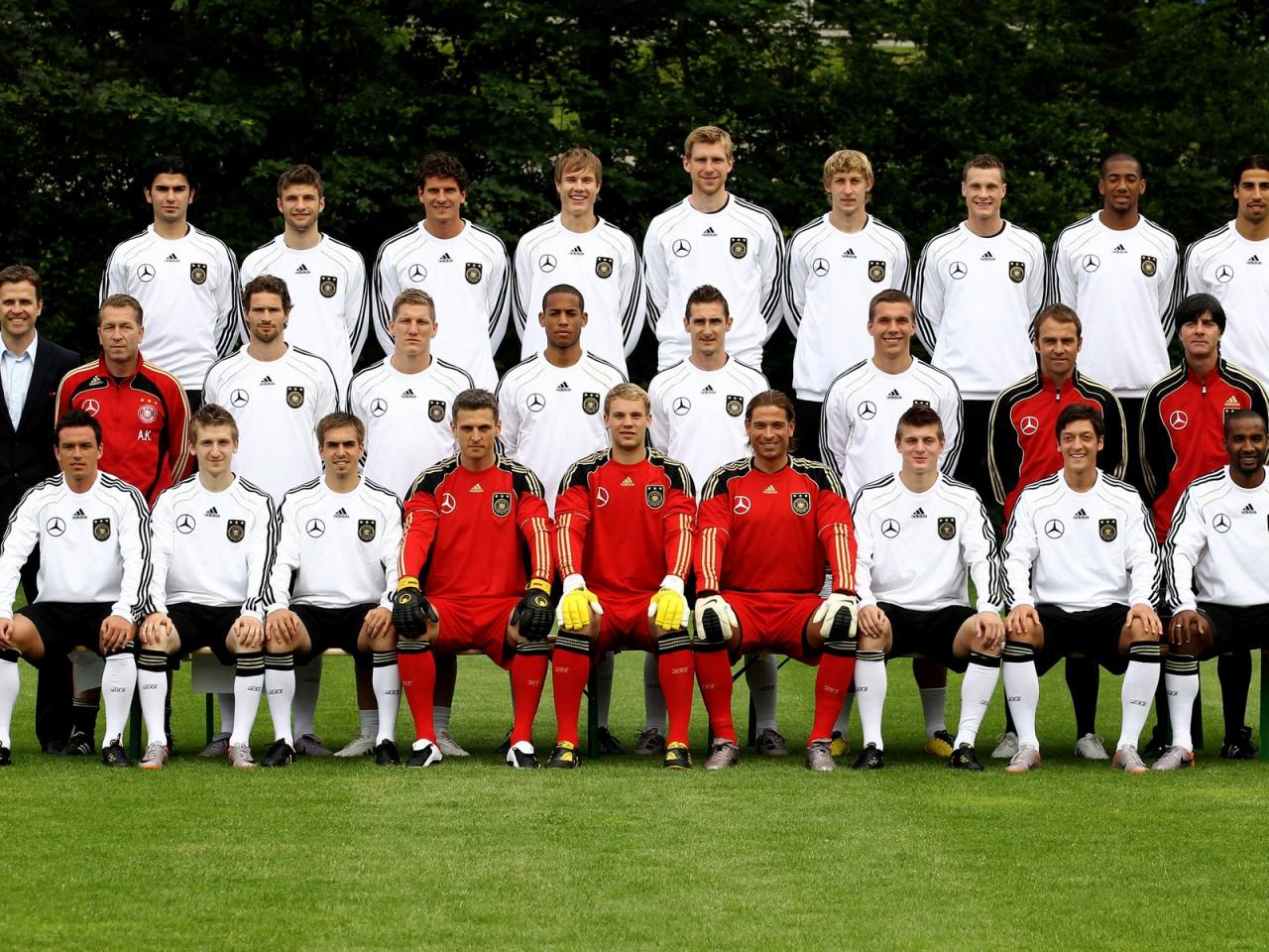 обои Немецкая команда футболистов фото