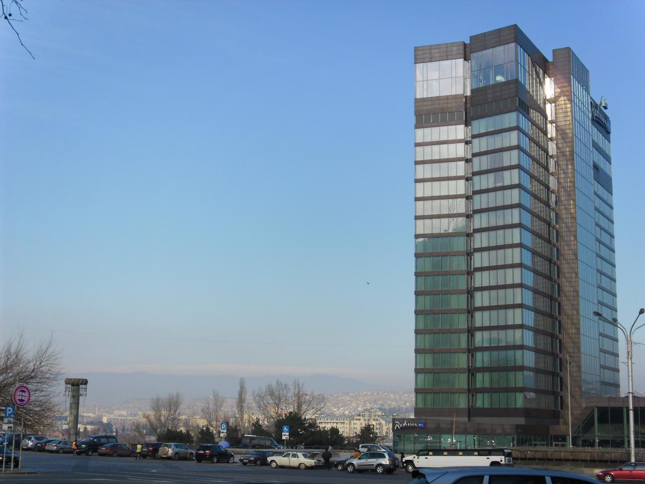 обои Здание на улицах города тбилиси фото