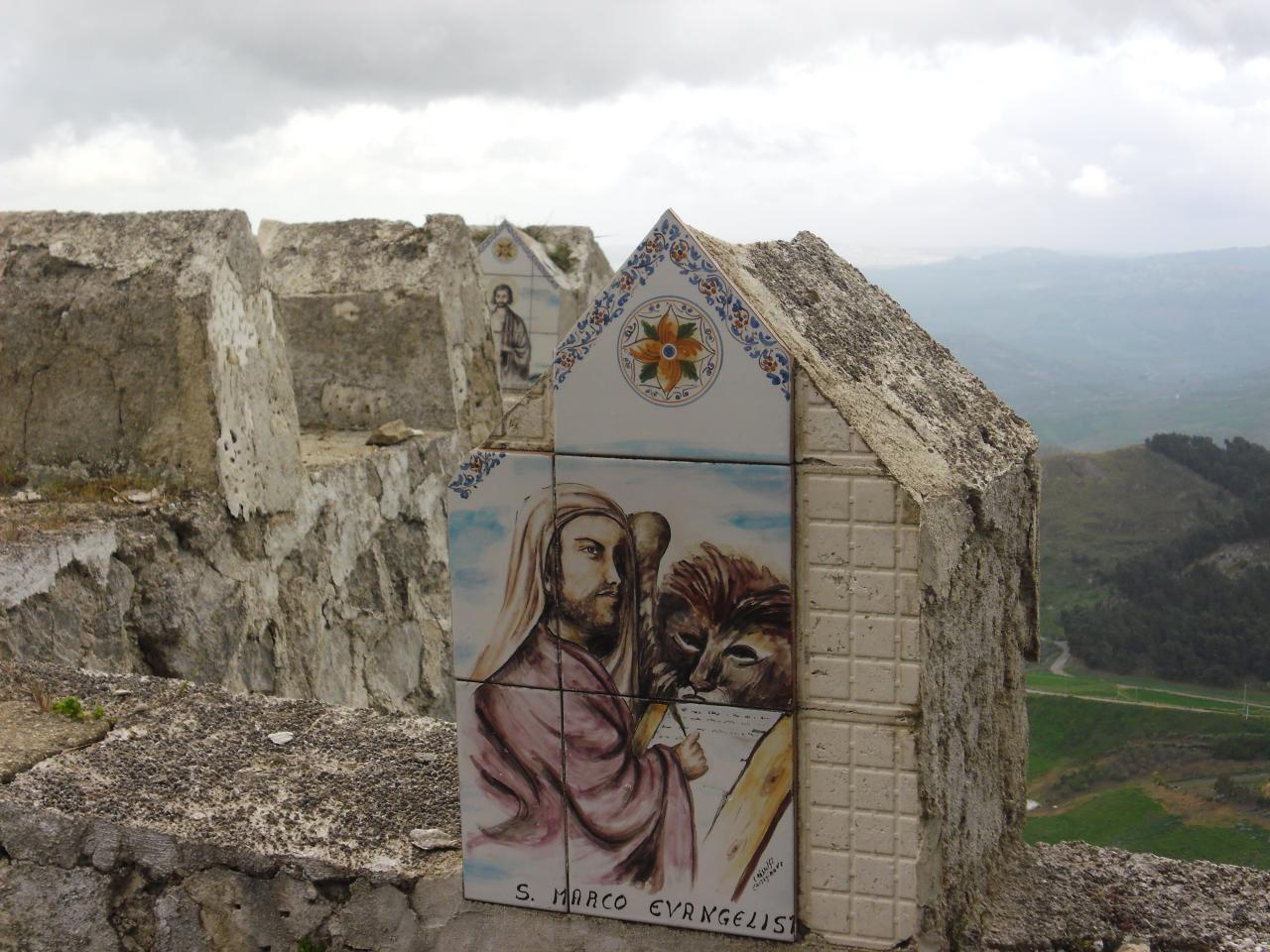 обои Лики святых на сицилийской горе фото