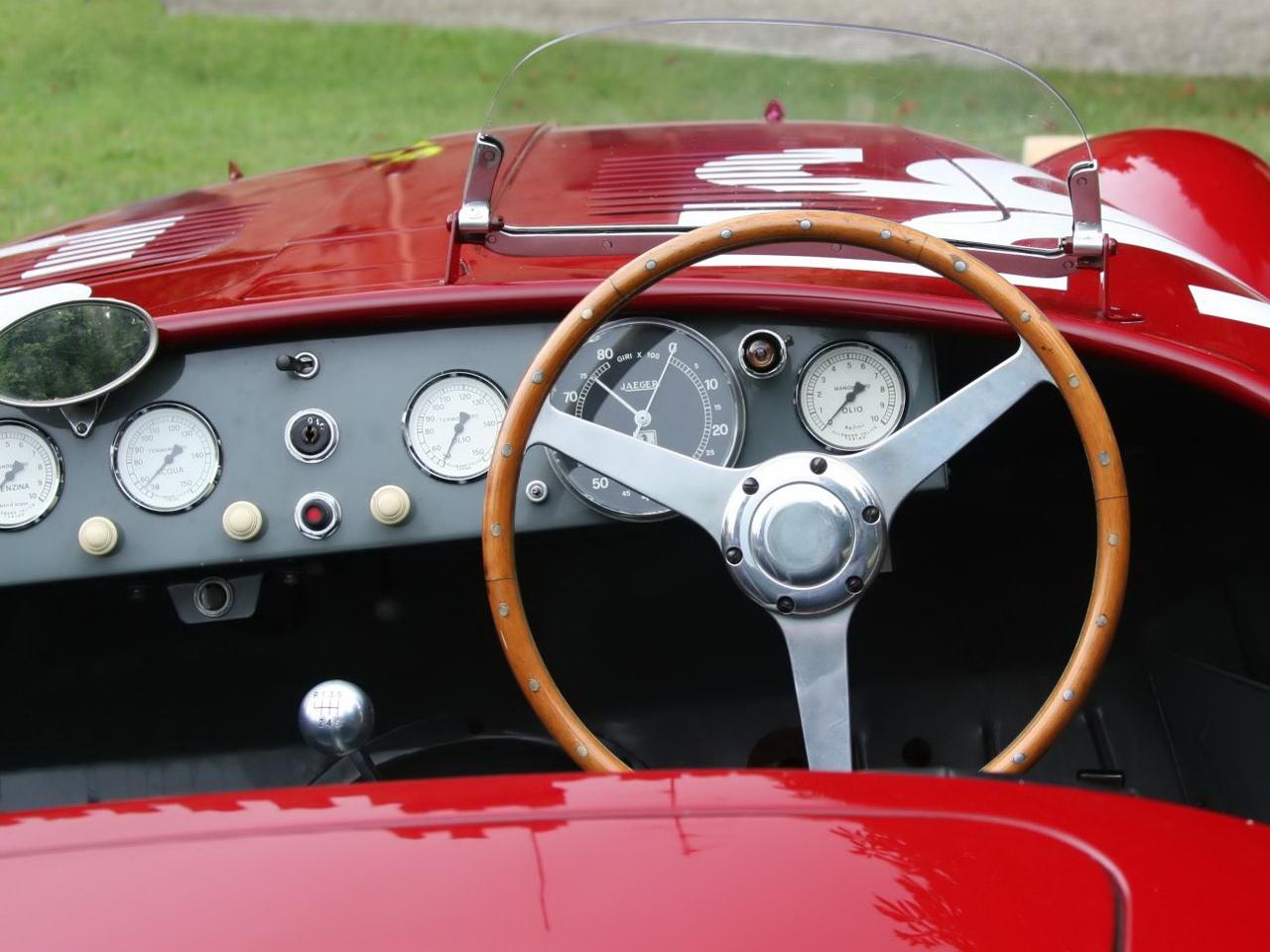 обои Ferrari 125 Sport 1947 руль фото