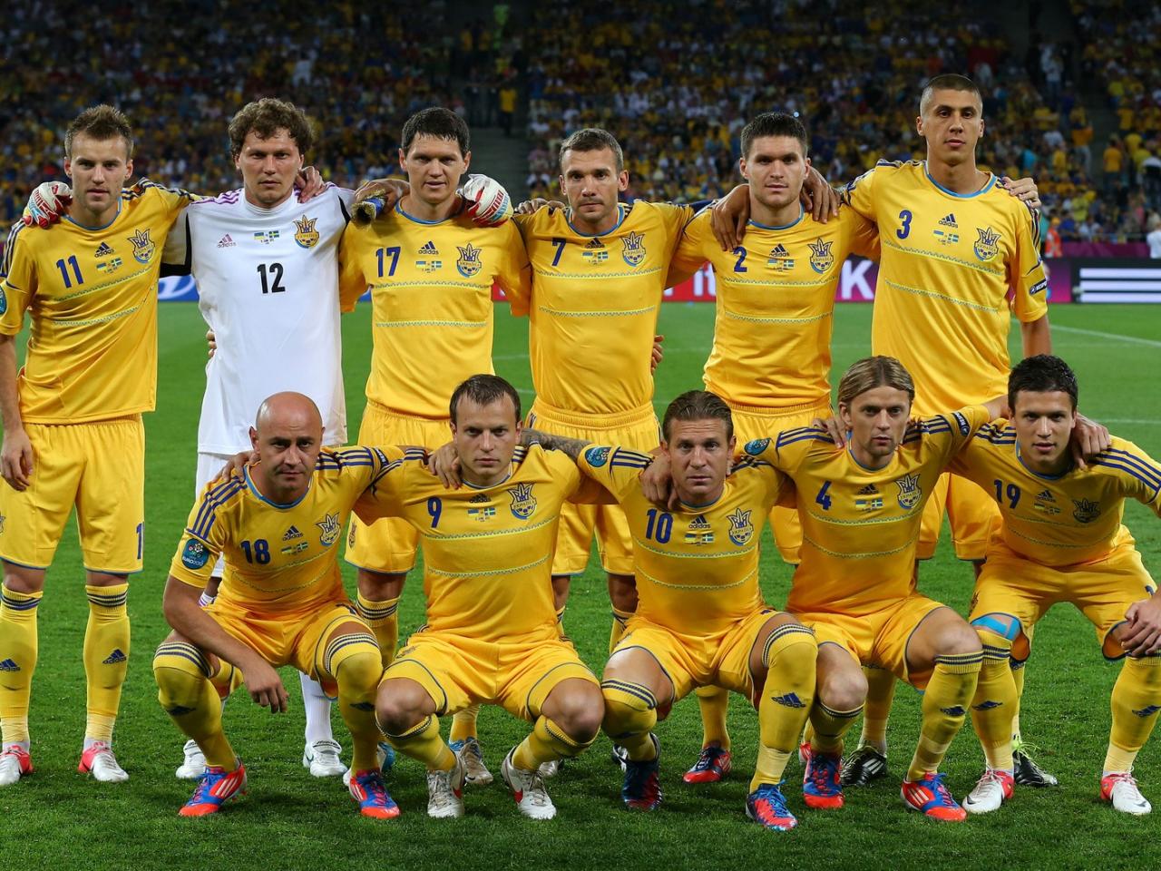 обои Команда украины по футболу фото