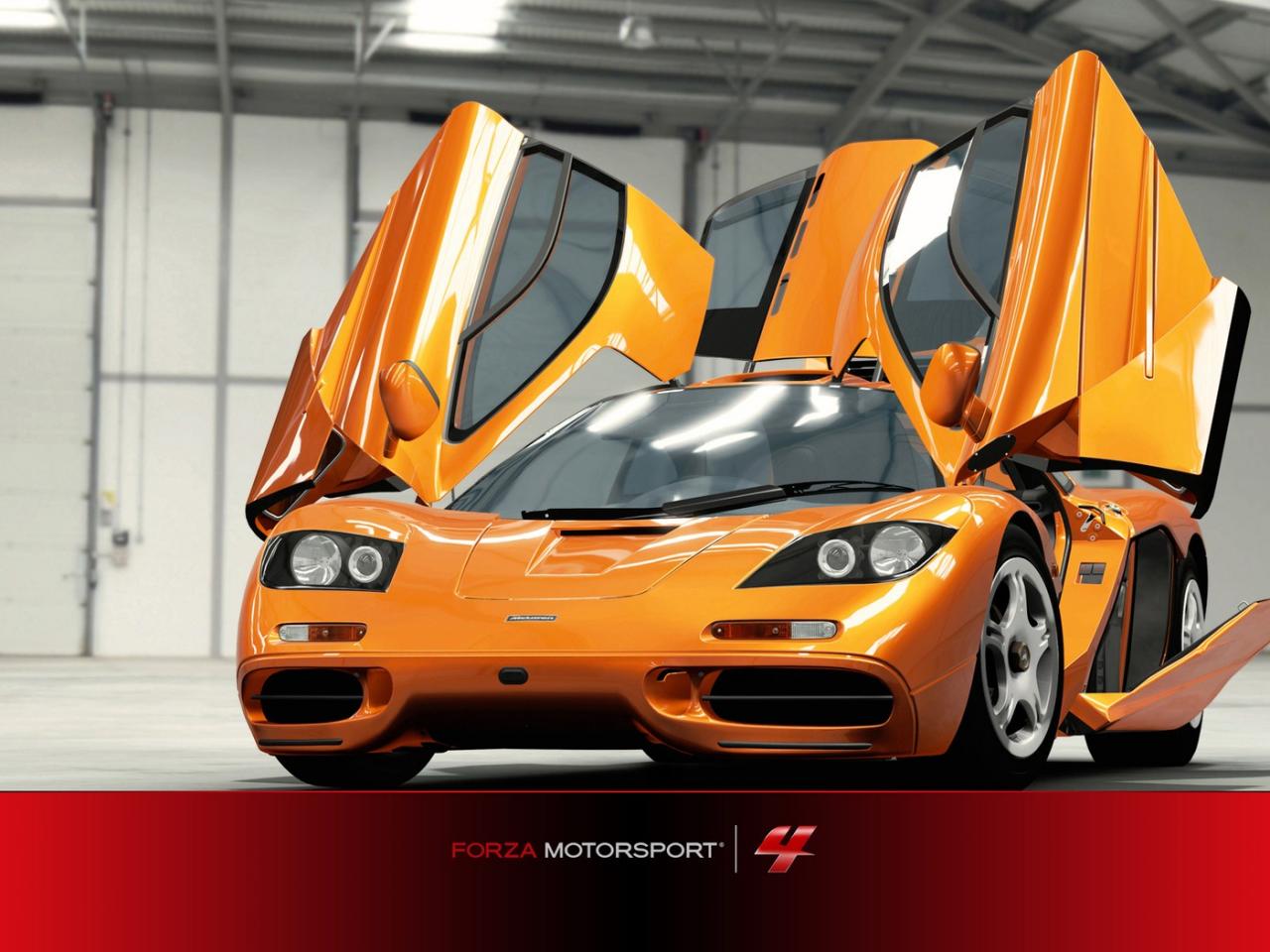 обои Mclaren F1 оранжевая сила фото