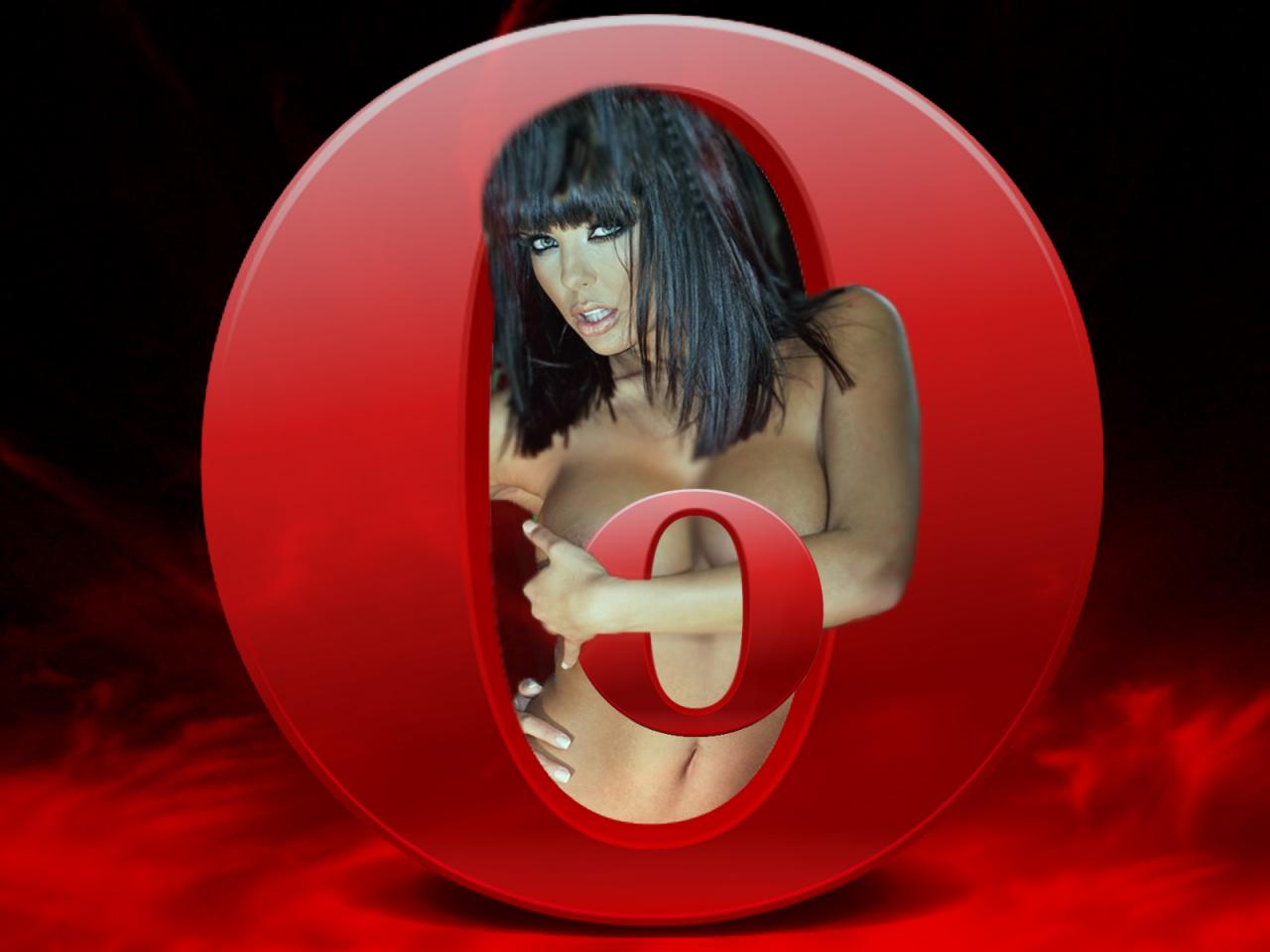обои Opera красотка фото