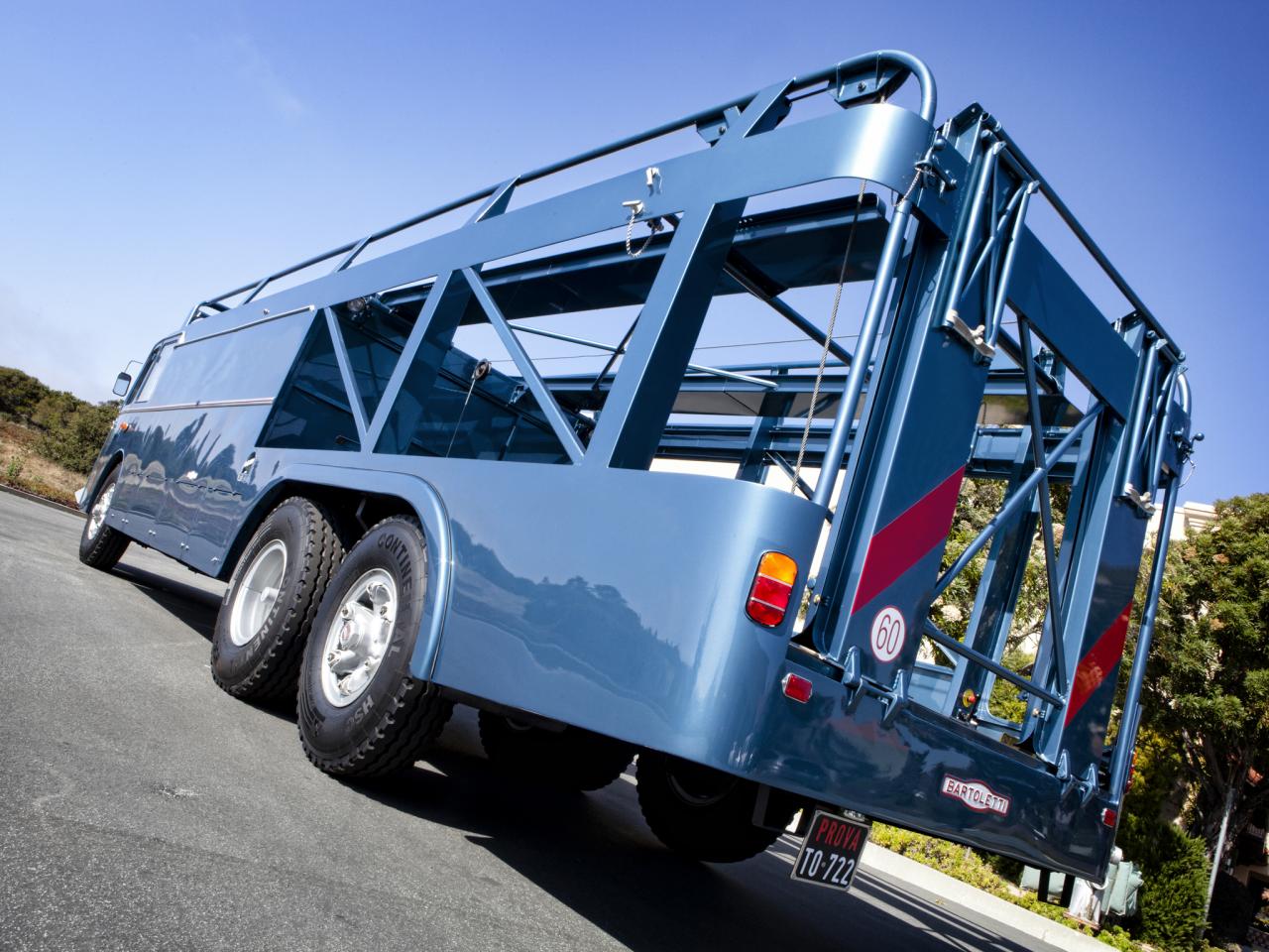 обои Fiat 306-2 Bartoletti Grand Prix Transporter 1956 зад фото