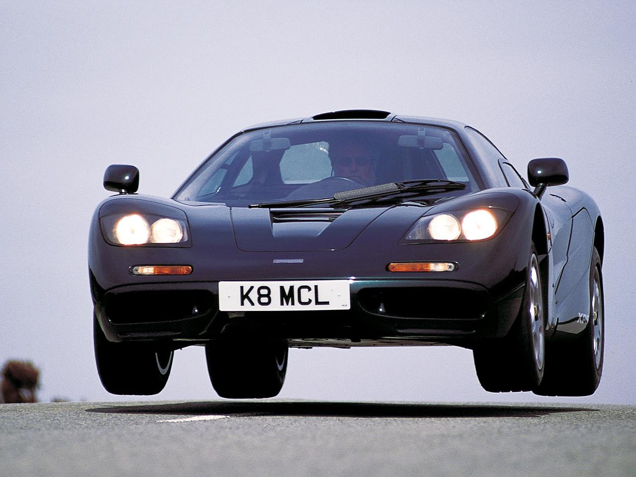 обои McLaren F1 XP5 1993 взлет фото