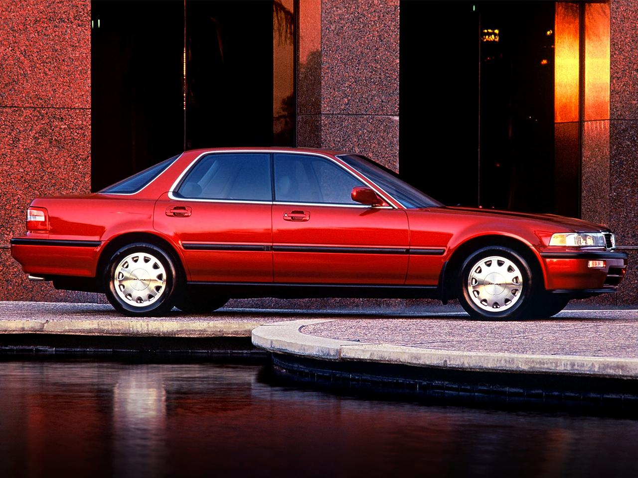 обои Acura Vigor 1991 красная фото