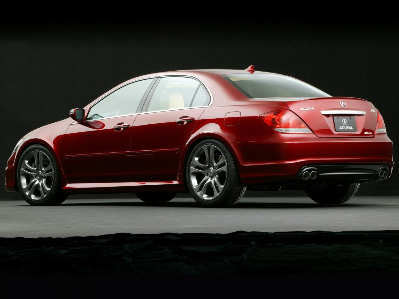 обои Acura RL A-Spec Concept 2005 бок фото