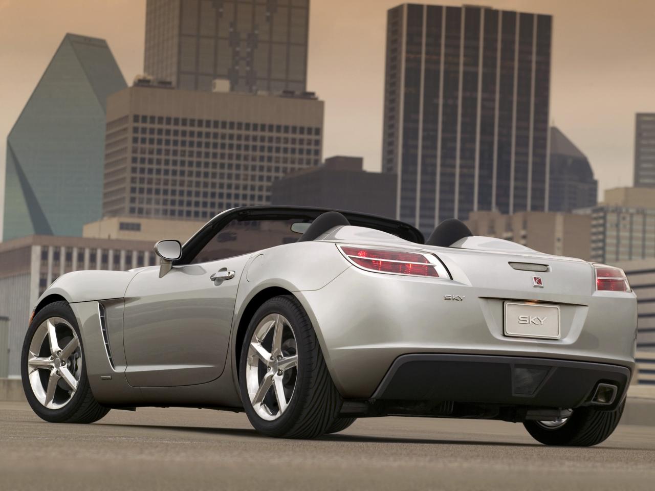 обои Saturn Sky 2006 зад фото