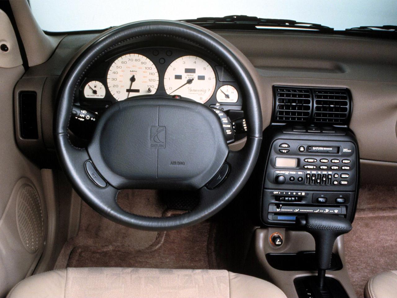 обои Saturn SL 1996 руль фото