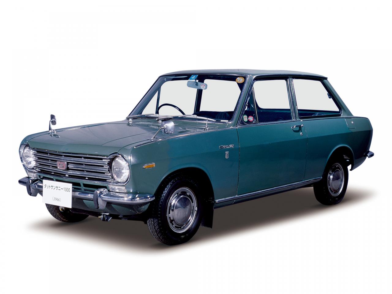 обои Datsun Sunny 2-door Sedan (B10) 1966 боком фото