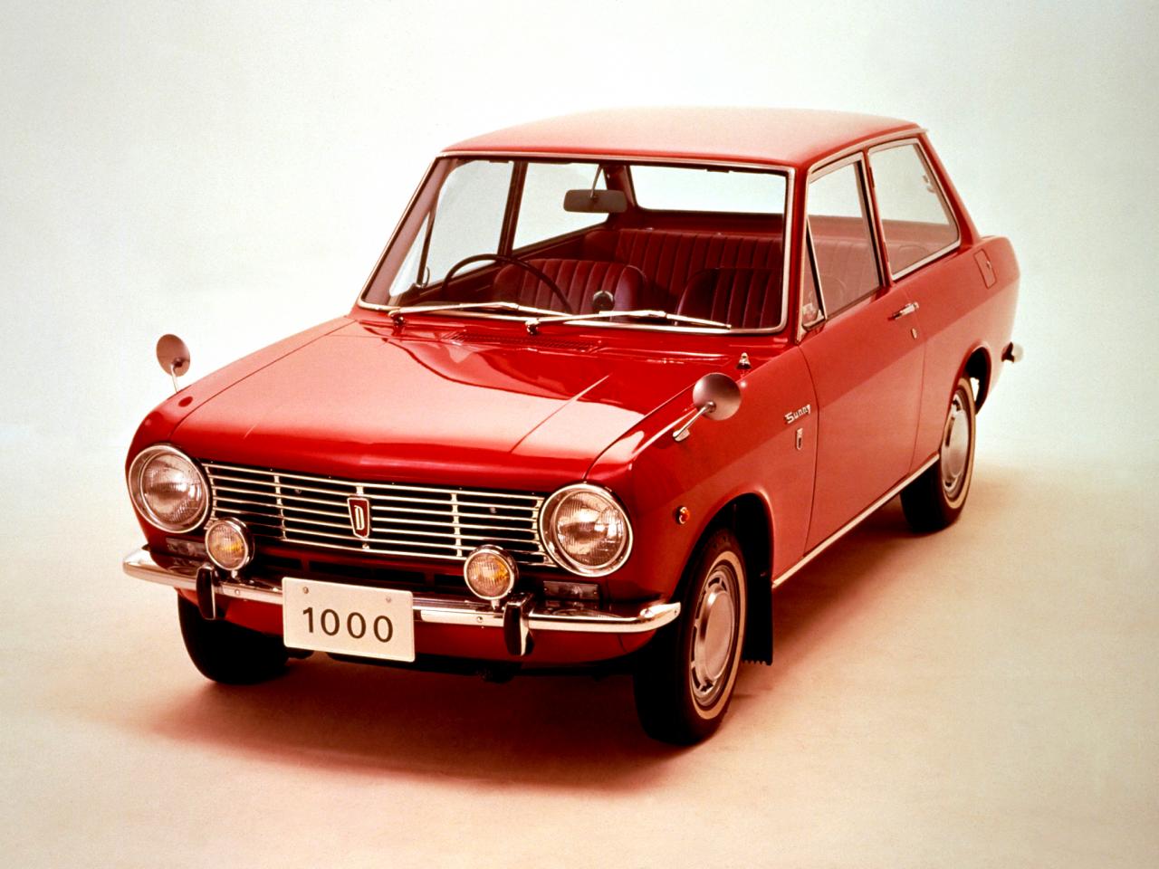 обои Datsun Sunny 2-door Sedan (B10) 1966 перед фото