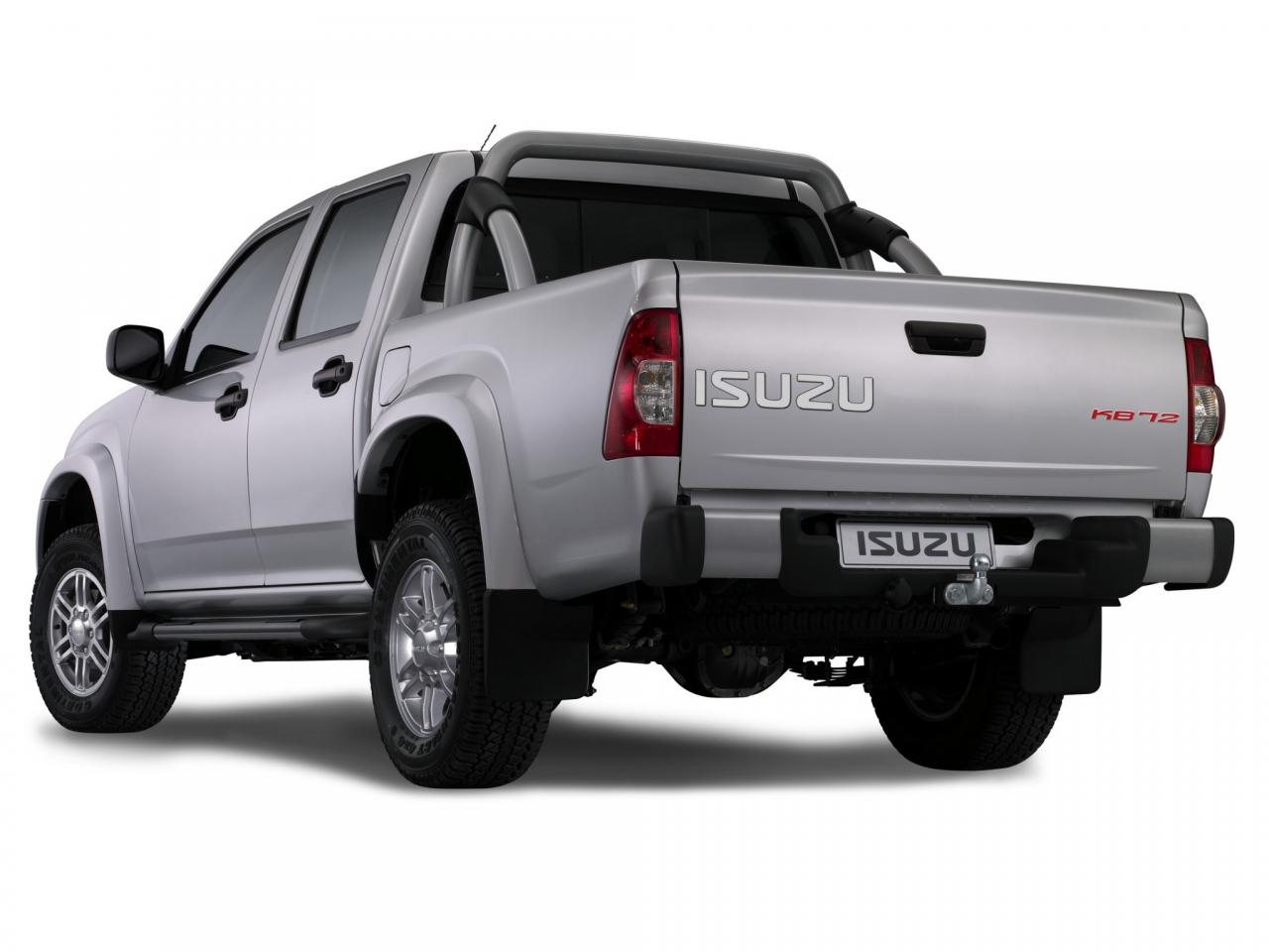 обои Isuzu KB Double Cab 2010 серебро фото