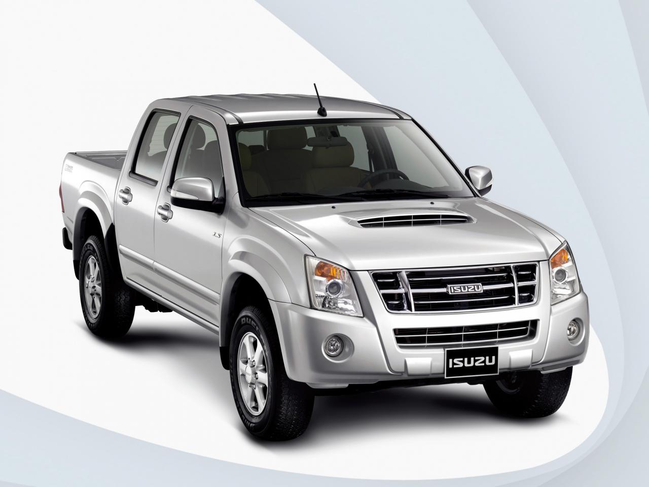 обои Isuzu D-Max Double Cab 2006 серебро фото