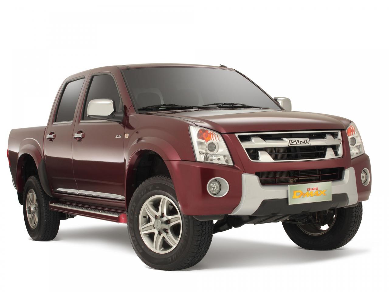 обои Isuzu D-Max Double Cab 2010 красный фото