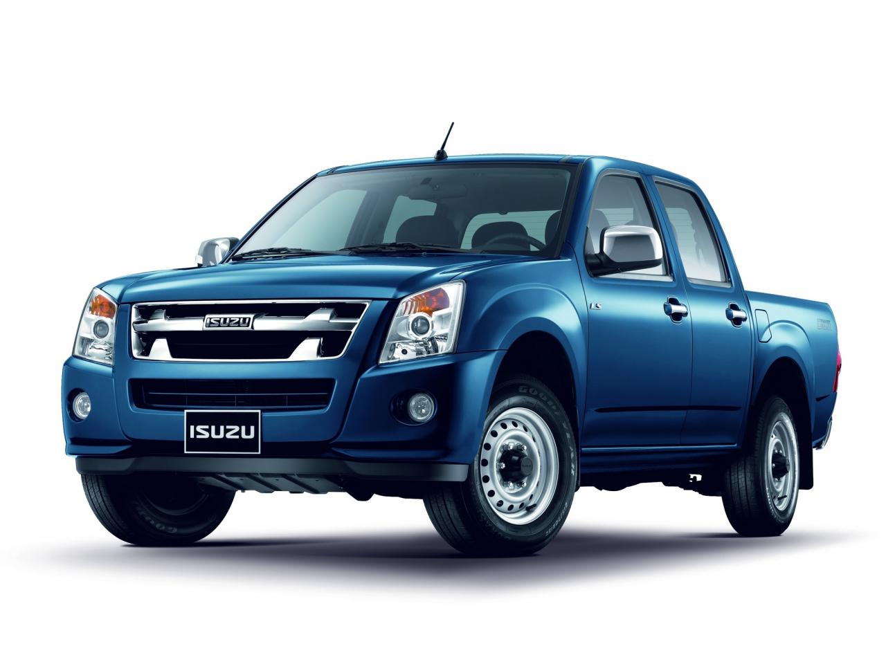 обои Isuzu D-Max Double Cab 2010 синий фото